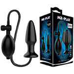 Пробка с подкачкой Baile Mr. Play Inflatable Anal Plug для анальной стимуляции