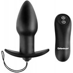 Пример черных плагов с вибрацией PipeDream Anal Fantasy Collection для ношения 