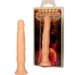 Фото коробочки с телесным рельефным анальным стимулятором Stimulant Anal Djaga Djaga