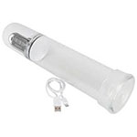 Белая автоматическая помпа для пениса Mister Boner Automatic Pump
