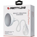 Белая грудная вибропомпа Pretty Love Baile