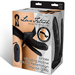 Вибрострапон для двойного проникновения Lux Fetish Double Penetration Strap-On Dildo