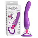 Двухсторонний вакуумный вибратор для точки Джи от PipeDream серии Fantasy For Her модели Ultimate Pleasure
