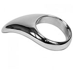 Фото металлического кольца для усиления эрекции Teardrop Cockring