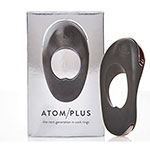  Черное виброкольцо для усиления эрекции Hot Octopuss Atom Plus Cock Ring