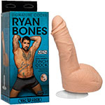 Фото оригинальной коробочки и фаллоса с мошонкой Doc Johnson Signature Cocks Ryan Bones