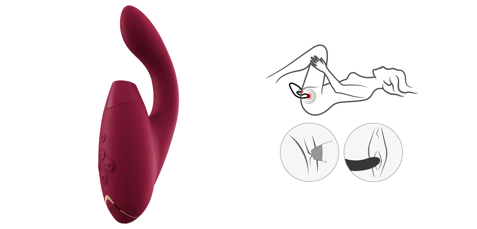 Клиторально-вагинальный сатисфаер.