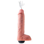 Реалистичный фаллоимитатор с функцией семяизвержения PipeDream 11 Squirting Cock with Balls
