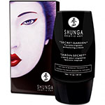 Изображение возбуждающей смазки для клитора Shunga Secret Garden в черной банке