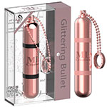 Фото укомплектованого вибратора для клиторальных стимуляций ML Creation Glittering Bullet