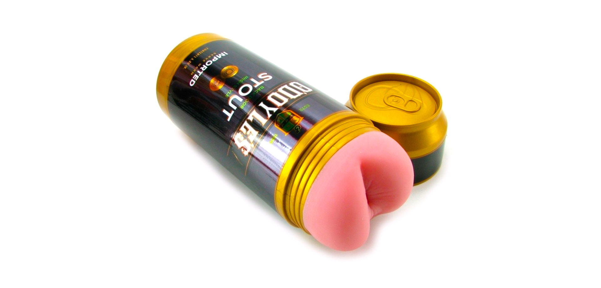 Мужской мастурбатор в виде банки Fleshlight Sex In A Can.
