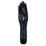 Фото черной кисти со сжатым кулаком для фистинга The Black Hand You2Toys с вибрацией