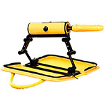 Автоматическое приспособление для секса MotorLovers FuckBag желтого цвета