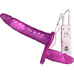 Фото анального лилового страпона с вибрацией Orion You2Toys Strap On Duo