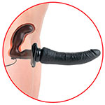 Изображение безремневого страпона с вибрацией  PipeDream Vibrating Penetrix Strap On