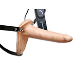 Фотография реалистичного вибрострапона PipeDream Fetish Fantasy Series Penetrix Strap On с ремешками и вибро-режимами