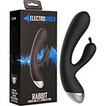 Сверхмощный вибратор-кролик Shots Electroshock Rabbit с миостимуляцией