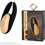 Черно-золотой D-Splash Wave для вибростимуляции клитора