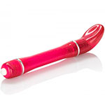 Изображение розового Pixies Glider California Exotic Novelties для зоны G с блестками