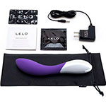 Коробочка с фиолетовым вибромассажером Lelo Mona 2 Purple для точки G