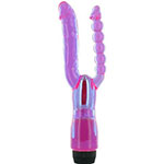 Секс-игрушка Xcel Double Penetrating Vibrator для вагинального и анального проникновения