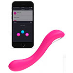 Смарт-вибратор для точки Джи Lovense Osci 2 G Spot Toy и смартфон